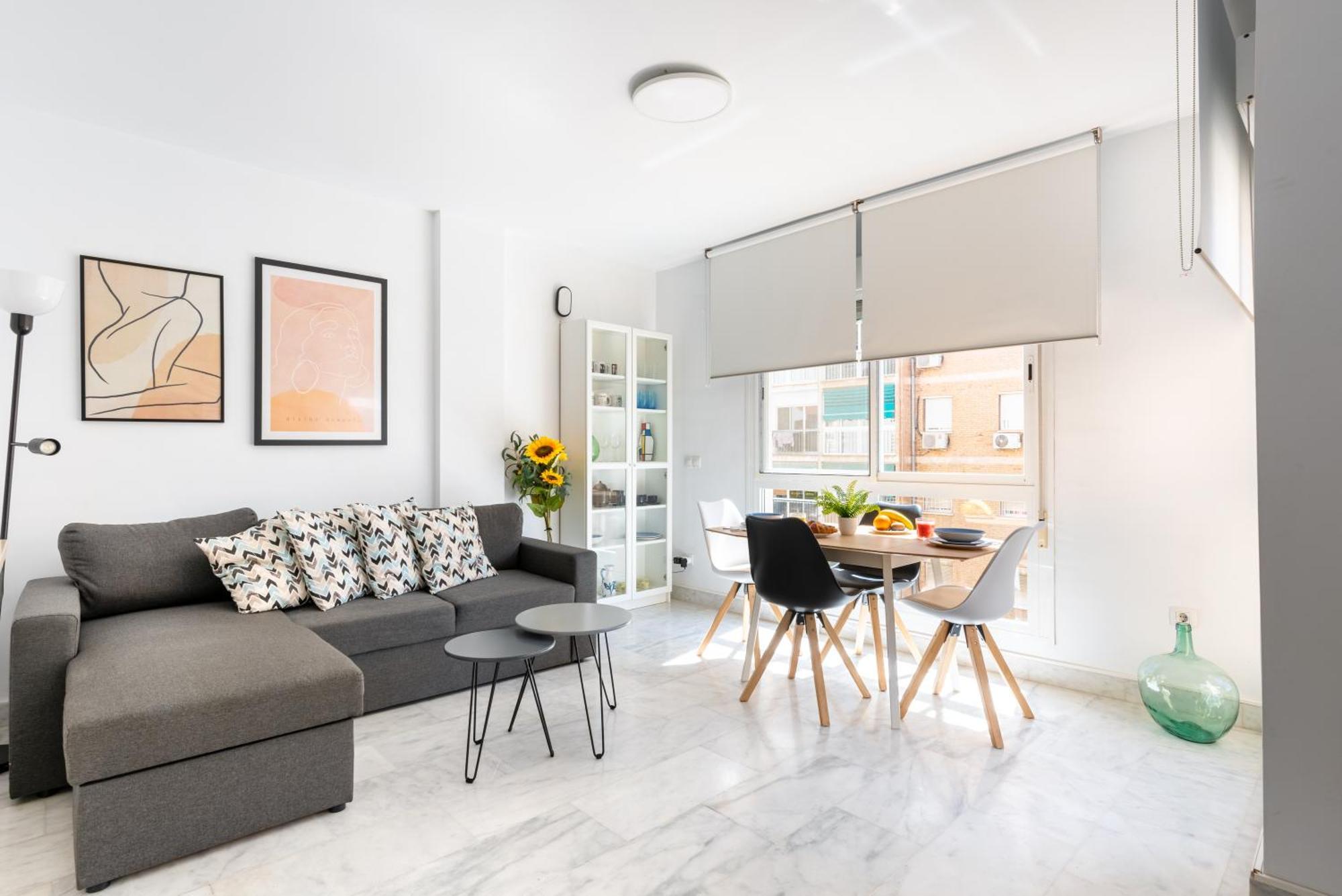 Wintowinrentals Quiet Apartment, Good Location, Free Parking Málaga Eksteriør bilde